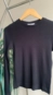Blusa Malu manga longa gola redonda
