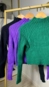 blusa tricot canelada gola alta