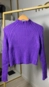 blusa tricot canelada gola alta
