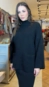conjunto tricot blusa e saia midi lia