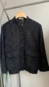 casaco bomber tweed chic