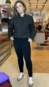 casaco bomber tweed chic