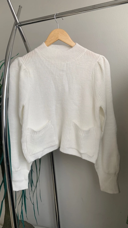 blusa tricot bolsos lara