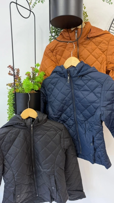 Jaqueta puffer comfy luana
