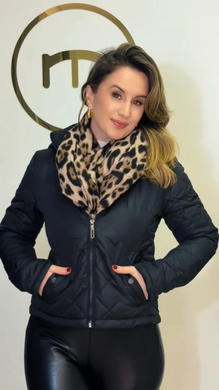 Jaqueta puffer comfy luana