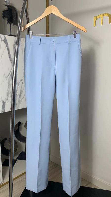 Calça alfaiataria reta marina