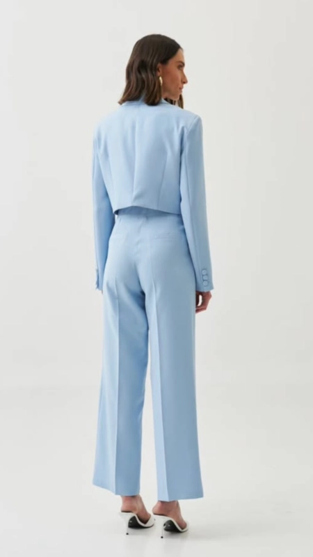 Calça alfaiataria reta marina