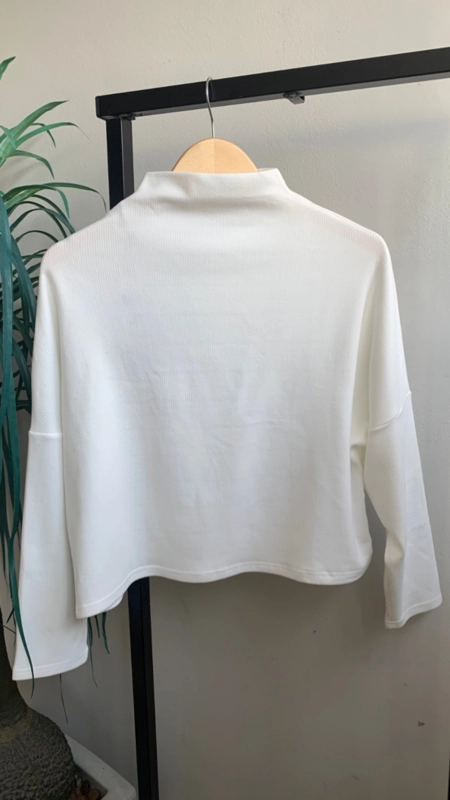 Blusa aveludada maxi style