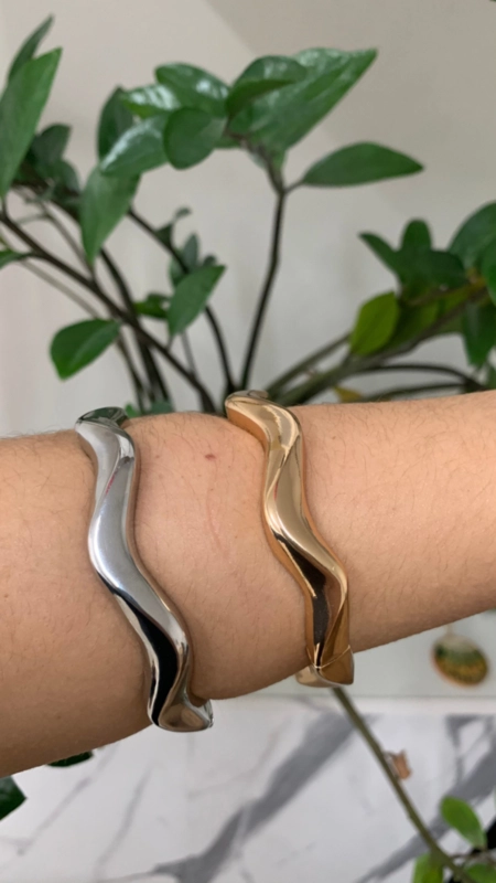 Bracelete ondas elegant fit