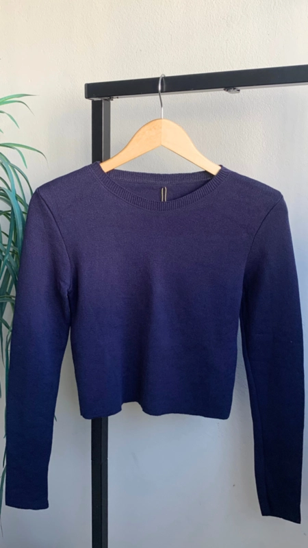Blusa tricot toque modal clean