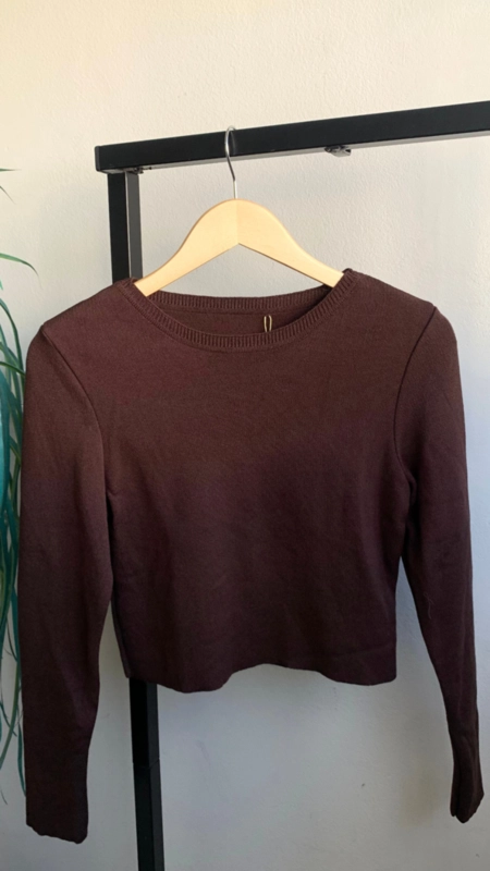 Blusa tricot toque modal clean