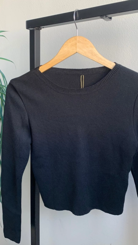 Blusa tricot toque modal clean