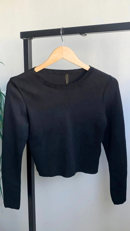 Blusa tricot toque modal clean