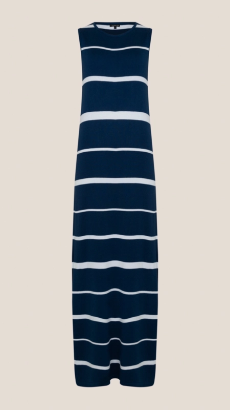 vestido dudalina tricot listrado lina