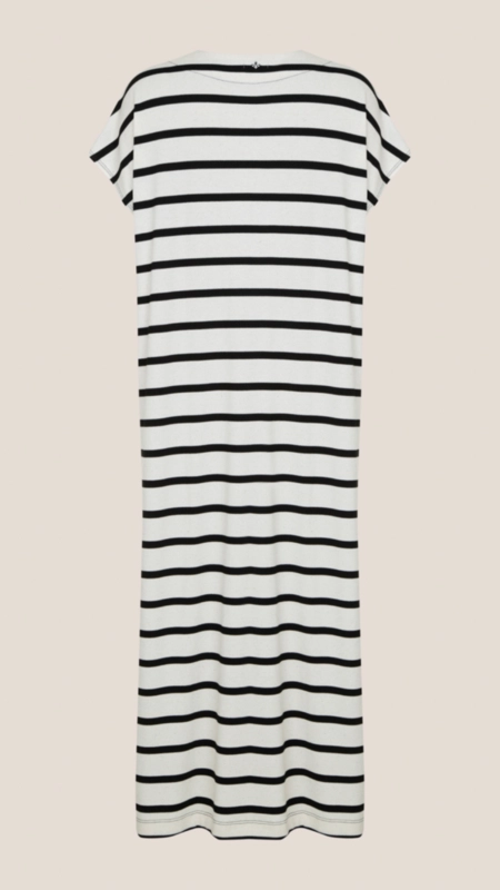 vestido midi dudalina malha listrado carmen