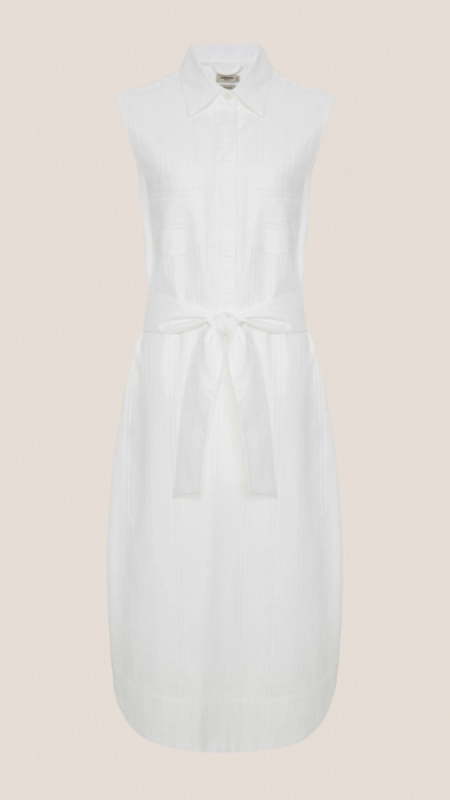 vestido chemise dudalina maquinetado