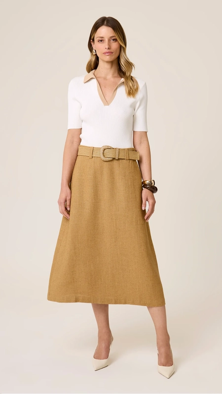 polo dudalina tricot canelado mara