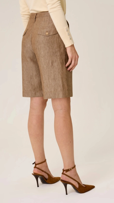 bermuda alfaiataria dudalina linho