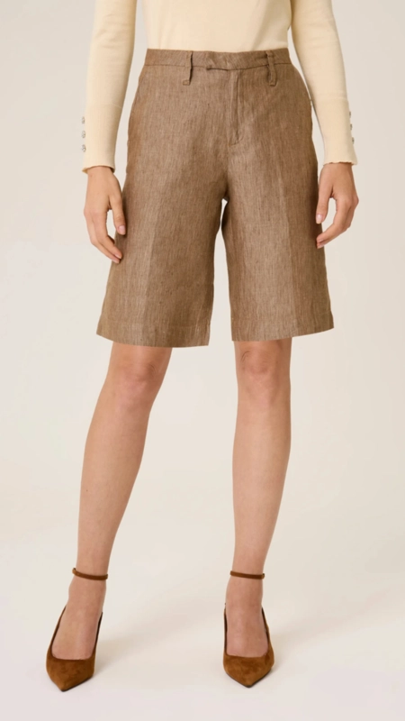 bermuda alfaiataria dudalina linho