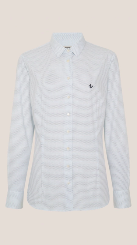 camisa dudalina slim ml poá