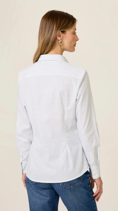 camisa dudalina slim ml poá