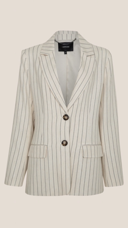 blazer linho dudalina risca catarina