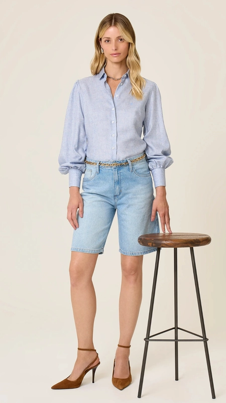 bermuda jeans dudalina delave