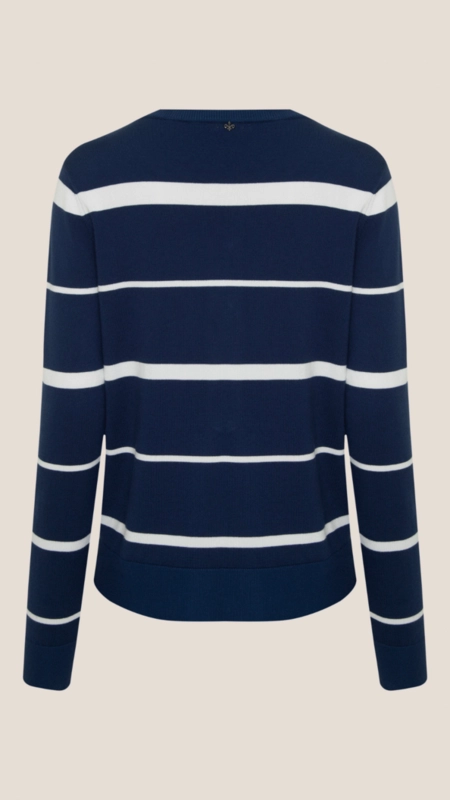 cardigan tricot dudalina listras lina