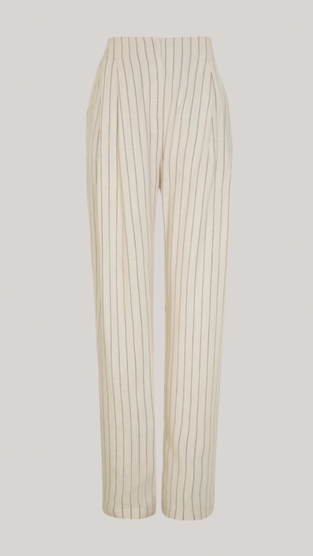 calça linho dudalina risca catarina