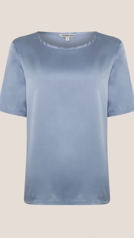 blusa dudalina toque de seda ingrid