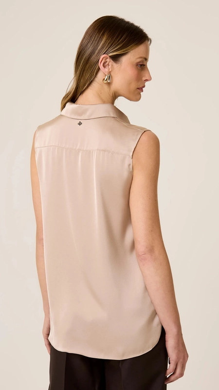 camisa dudalina sm toque de seda aline