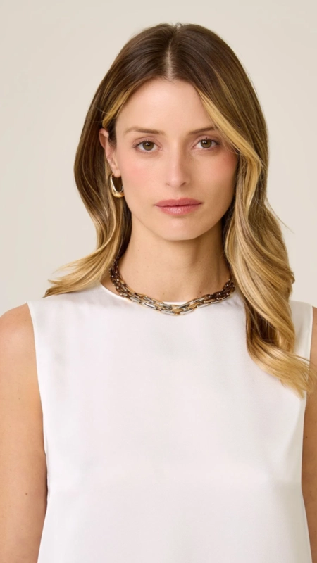 blusa dudalina toque de seda aline