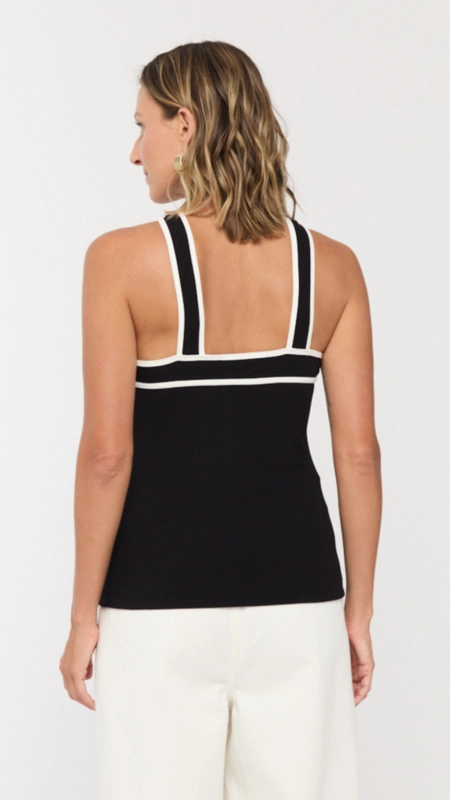 blusa animale alça cruzada