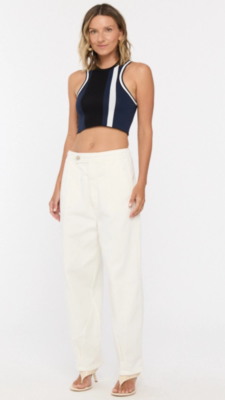 top animale nautico tricot esportivo
