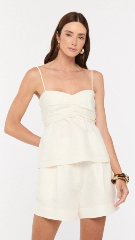 blusa bata animale linho