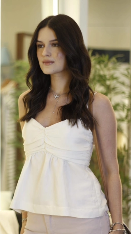 blusa bata animale linho