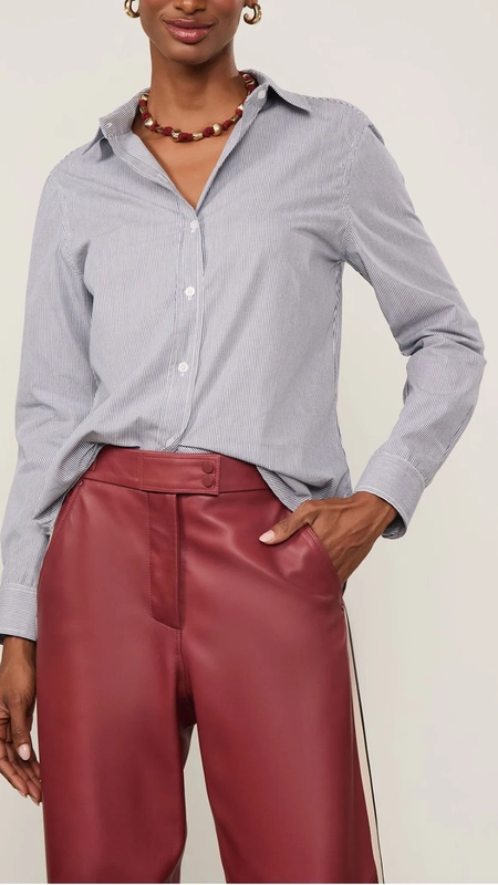 camisa tricoline animale listrada claudia