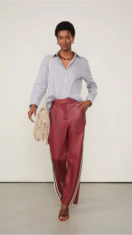 camisa tricoline animale listrada claudia