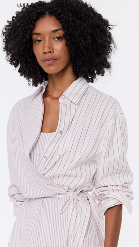 camisa animale tricoline amarração