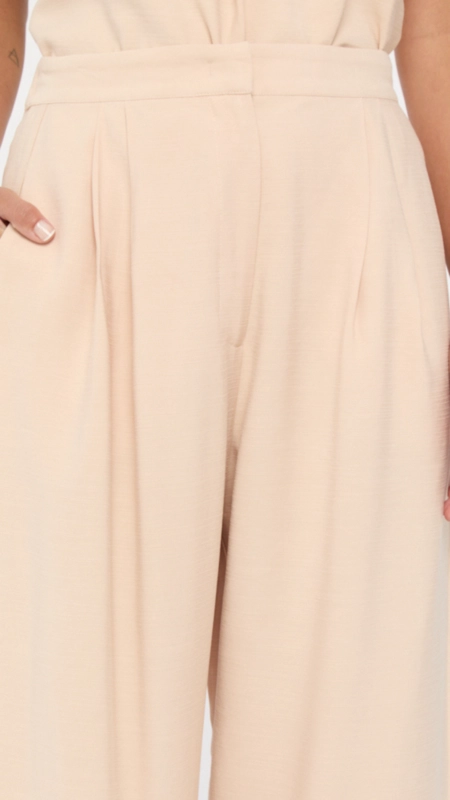 calça pantalona animale bicolor