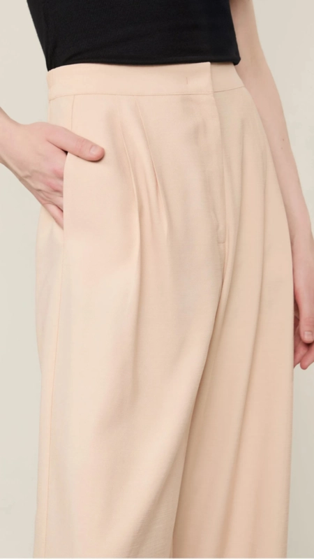 calça pantalona animale bicolor