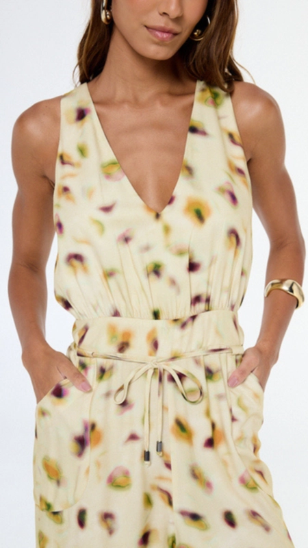 macacão est pois digital oasis animale jeans