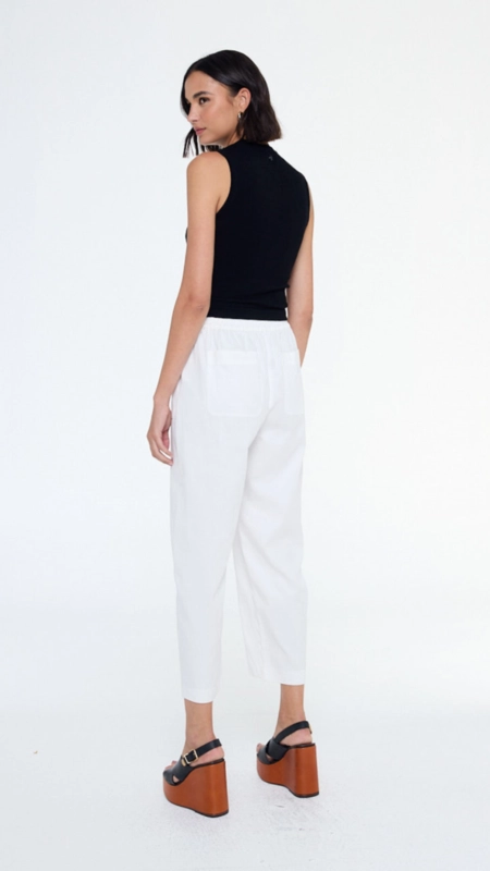 calça tencel ampla com gorgurao animale jeans