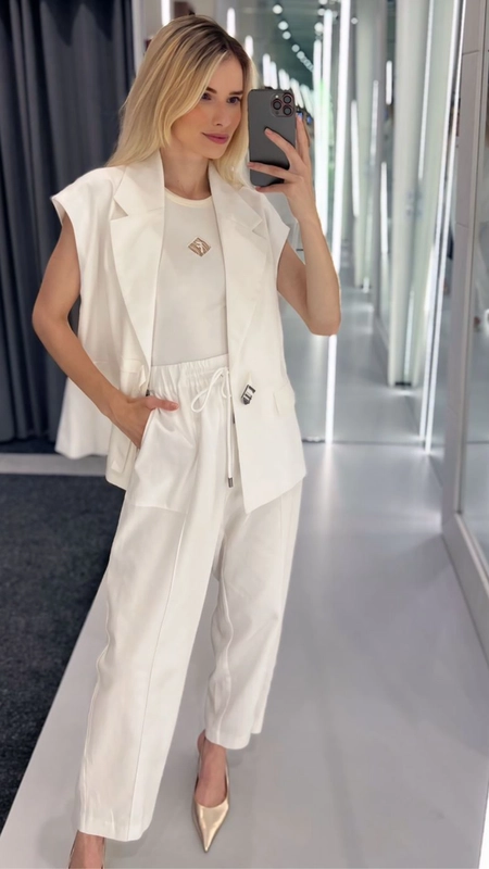 calça tencel ampla com gorgurao animale jeans