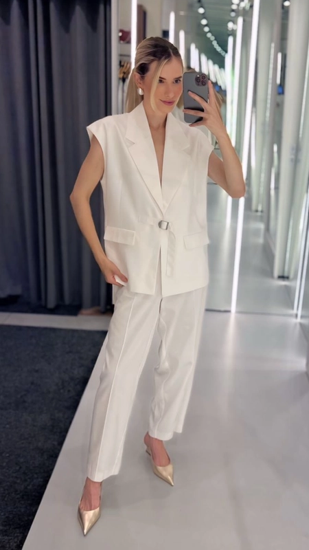 calça tencel ampla com gorgurao animale jeans