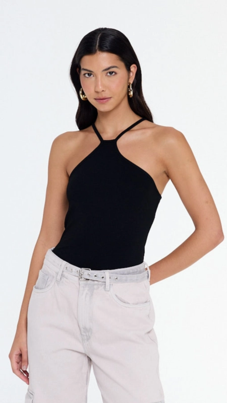 regata malha cavada animale jeans