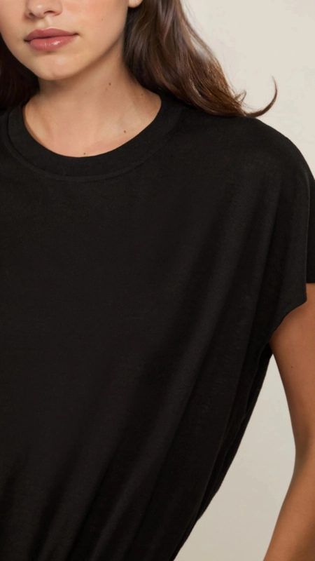 camiseta malha sem manga animale jeans