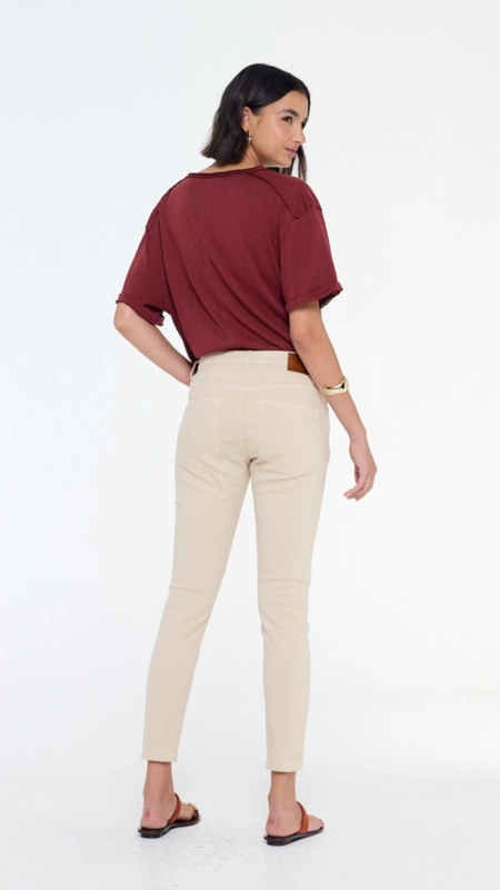calça sarja skinny basic high animale jeans