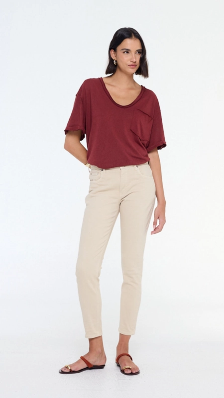 calça sarja skinny basic high animale jeans
