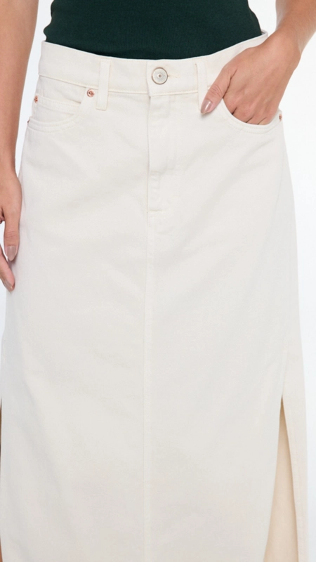 saia sarja fenda na lateral animale jeans